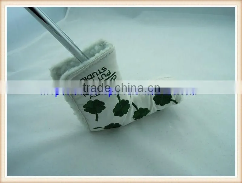 exclusive PU leather golf cover for blade putter