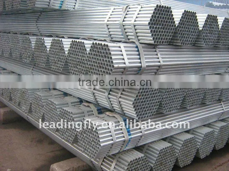 ISO 9001 CERTIFIED galvanized steel pipe
