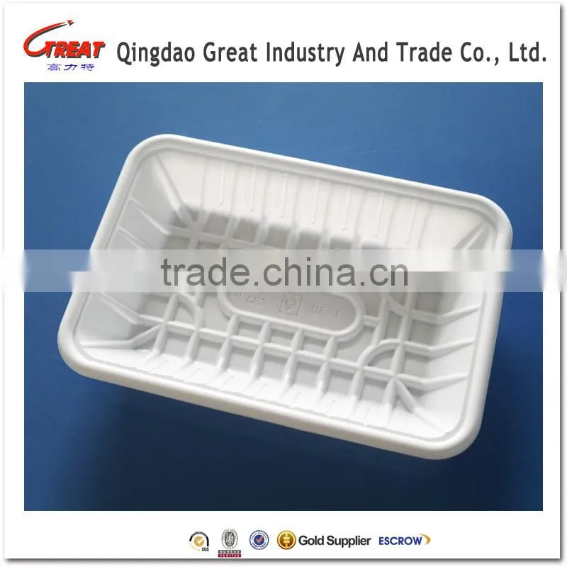 Plastic Microwave Heated Food Tray
