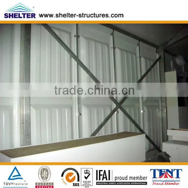 White ABS Solid Wall Event Tent With Wooden Floor For Outdoor Usage
