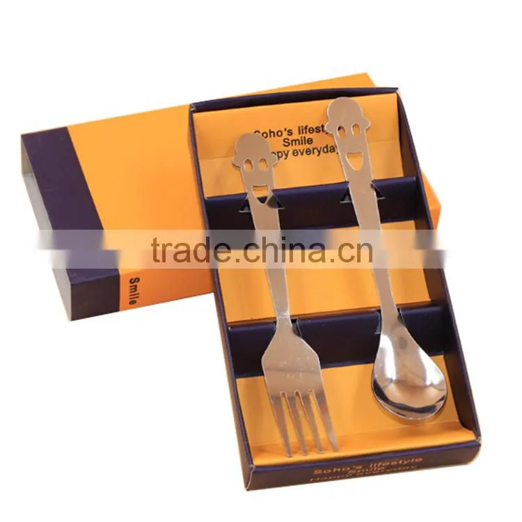 set of 2 Stainlee Steel dinner set for children