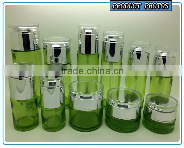 Glass cosmetic lotion bottle and face cream jar manufacturers