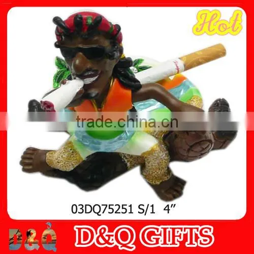 Custom Jamaican souvenir cool ashtray