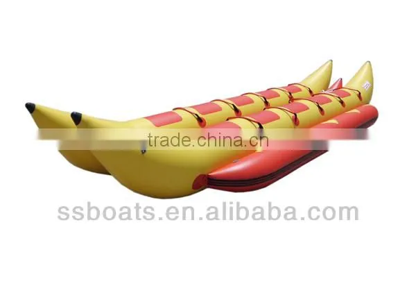 double tube inflatable banana boat for sale