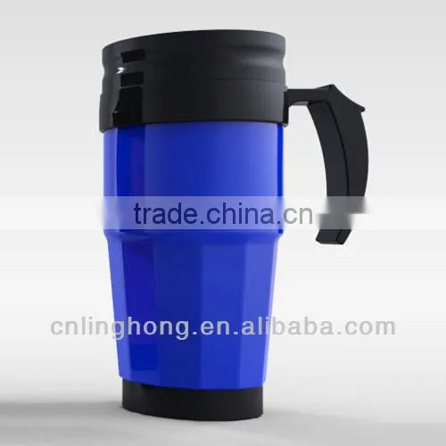 2014 new design double wall stainless steel coffee pot