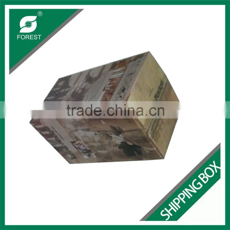 SINGLE WINE BOTTLES PAPER SHIPPING BOX LUXURY WINE CORRUGATED SHIPPING BOX