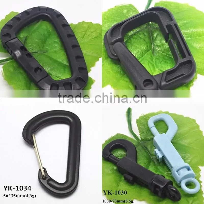 Yukai Not for climing plastic D carabiner clips