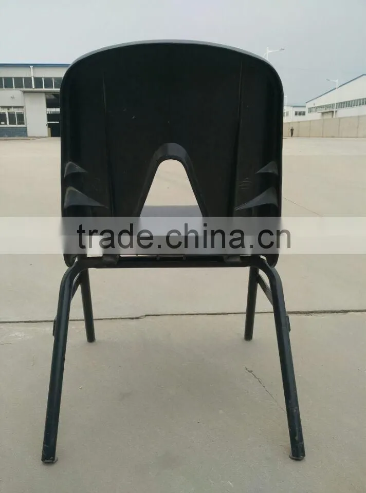 Top quality K/D stacking armless school chair 1027c