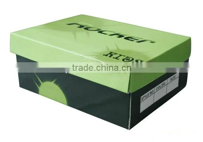 Customize packaging and printing shoe boxes for shoes packing supplier in Guangzhou China