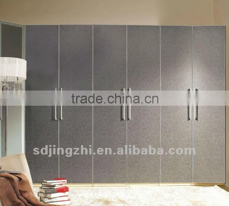 Modern PVC folding door wardrobe cabinet