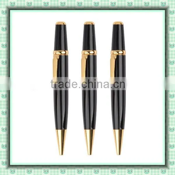 Novelty Mini Gold Middle Ring Metal Ball Pen