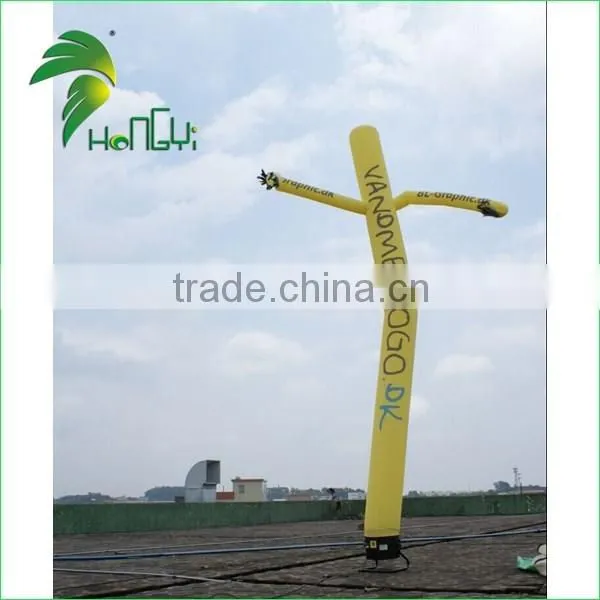 single leg inflatable air dancers , inflatable wave man statues , customized colours inflatable air dancers