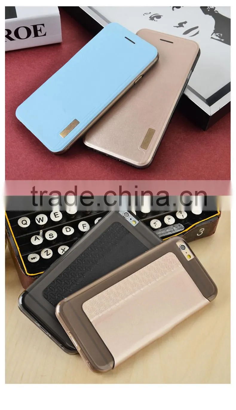 Breathable Phone Case Wholsale Mobile Leather Case For iPhone 6