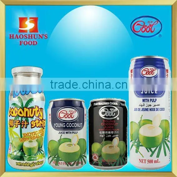 Young Coconut Juice with Pulp - Light (low sugar formulation)