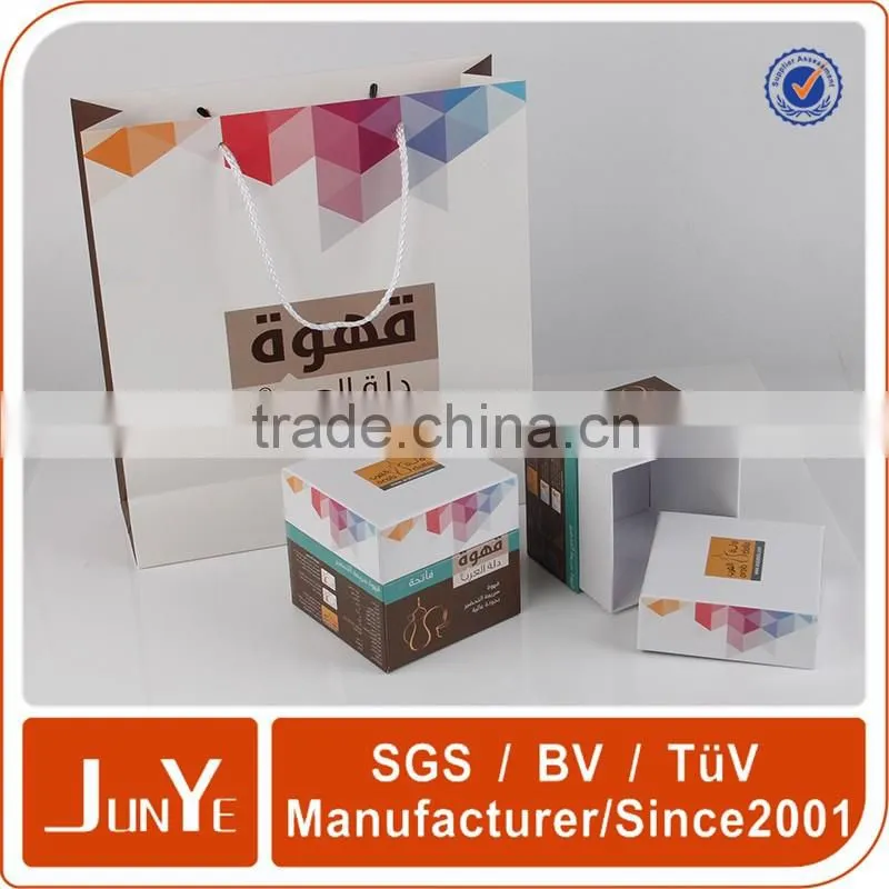 UV contrast cardboard slide drawer box packaging