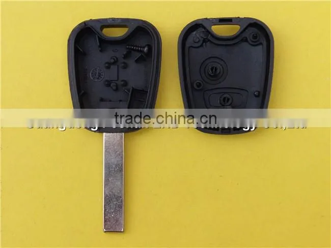 Best price Peugeot 307 remote key for Peugeot 2 button car key shell cover case no logo