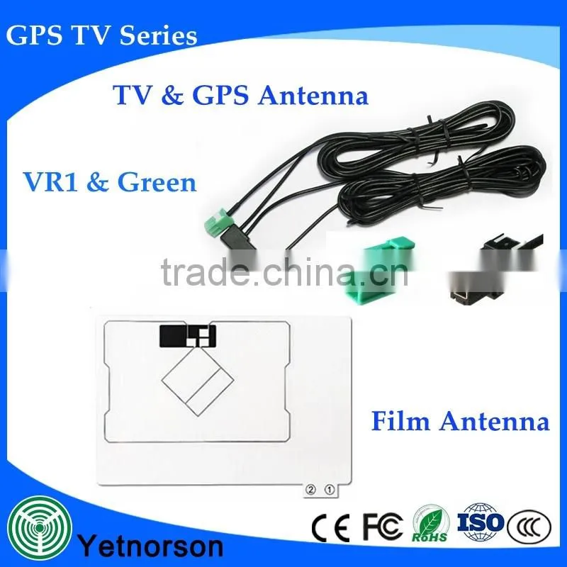 Best selling car tv antenna active vhf uhf tv antenna with GT13 connector