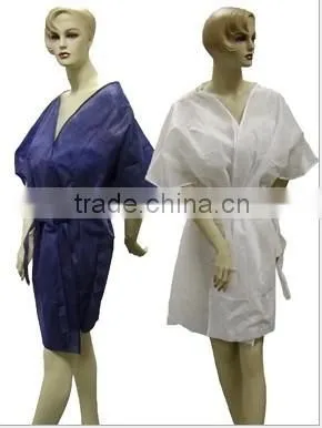 Disposable PP kimono for Beauty salon and SPA