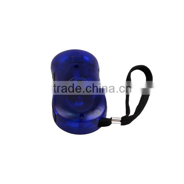 ABS Body Penguin Type 3 LED Hand Crank Generator Hand Dynamo Flashlight