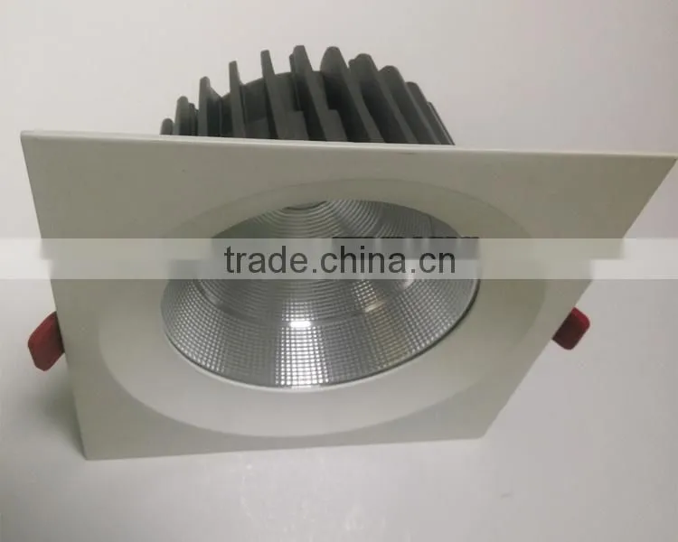 COB ceiling light 4000k led square surface downlight 30w