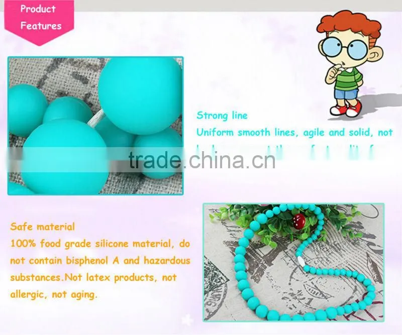 Custom Personalize Logo Beads Bulk Plastic And Silicone Natural Ruby Beads