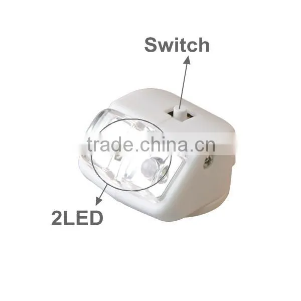 2 LED Climbing Walking Reading Running Fishing Light