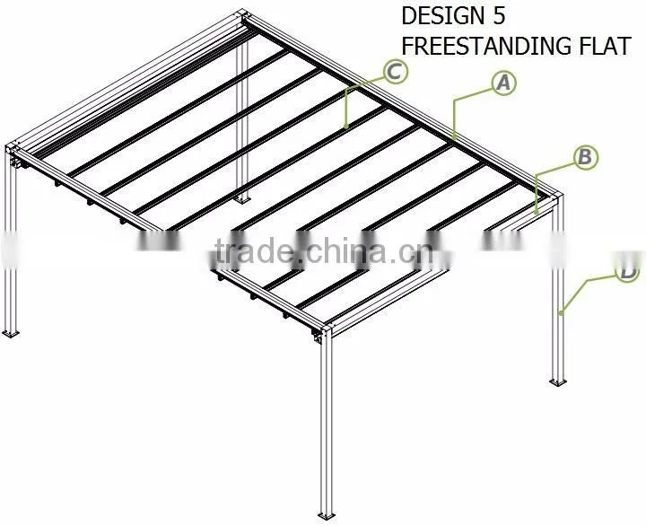 Retractable Pergola Shade/Retractable Pergola Patio Covers