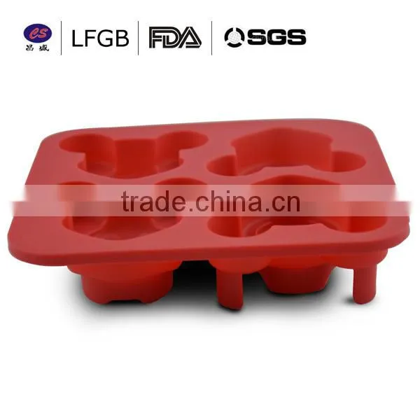 100% factory price professional micky mouse shape silicone cake mould