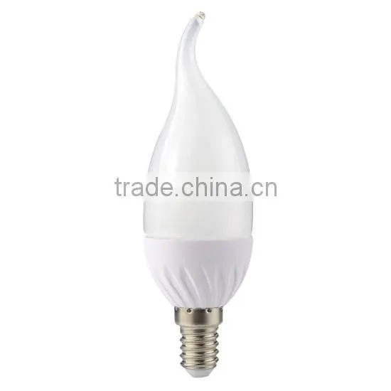 CRI80 2835smd e14 led candle bulb 7w
