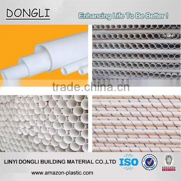 ISO4422 GB/T standard hard pvc water pipe u-pvc water flow tube 200mm