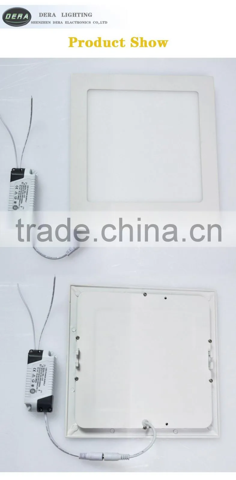 New unique design high lumen factory price led panel lights 120*120mm 6w LED panel lighting made in China