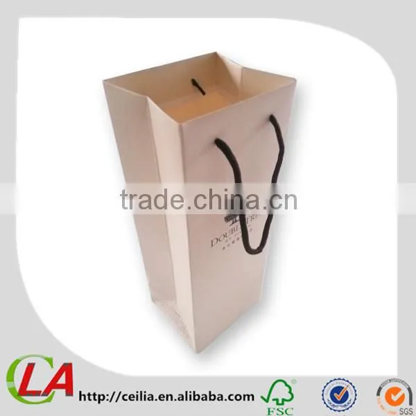 Sleeve Wine Packing Carrier Paper Bag