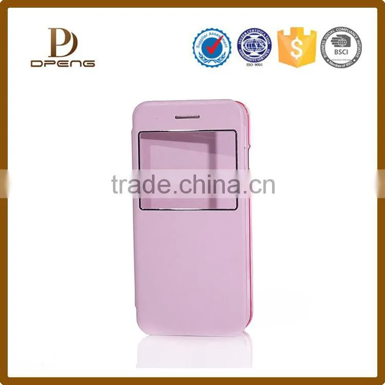 oem wholesale leather carrying case for iphone 6 plus