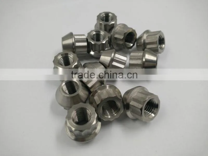 GR5 12 point socket titanium lug nuts in stock