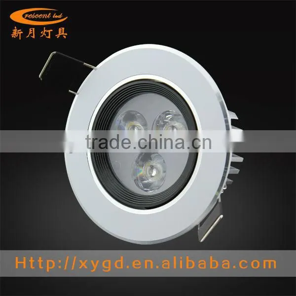 3w commercial ceiling shower lights with CE ROHS