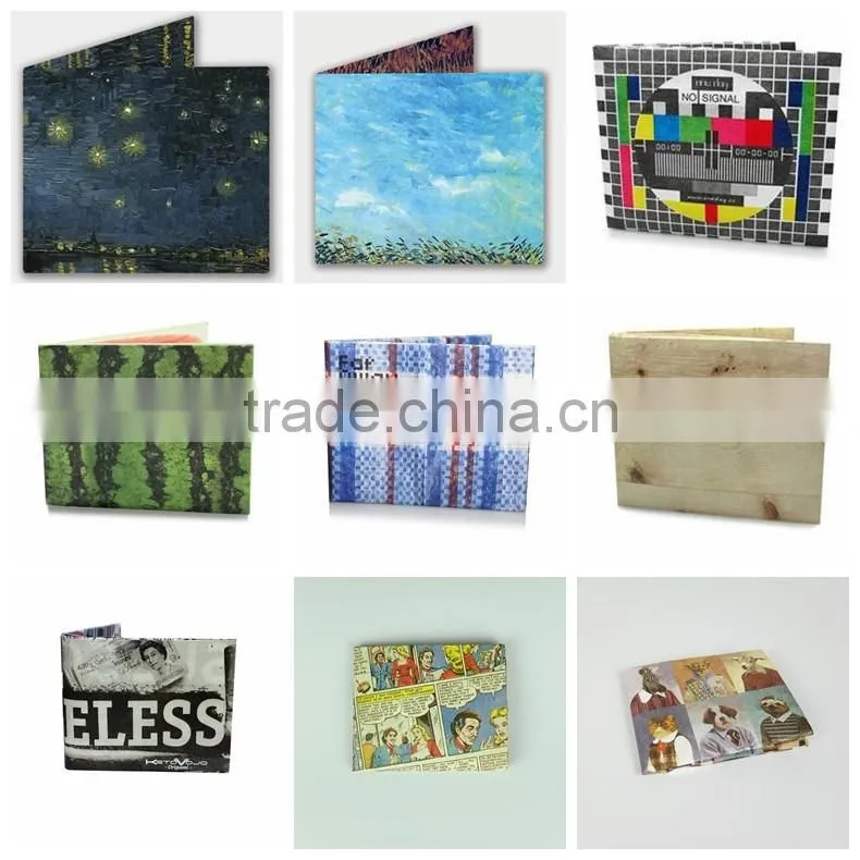 2016 latest design fortable anti tear tyvek watermelon paper money wallet