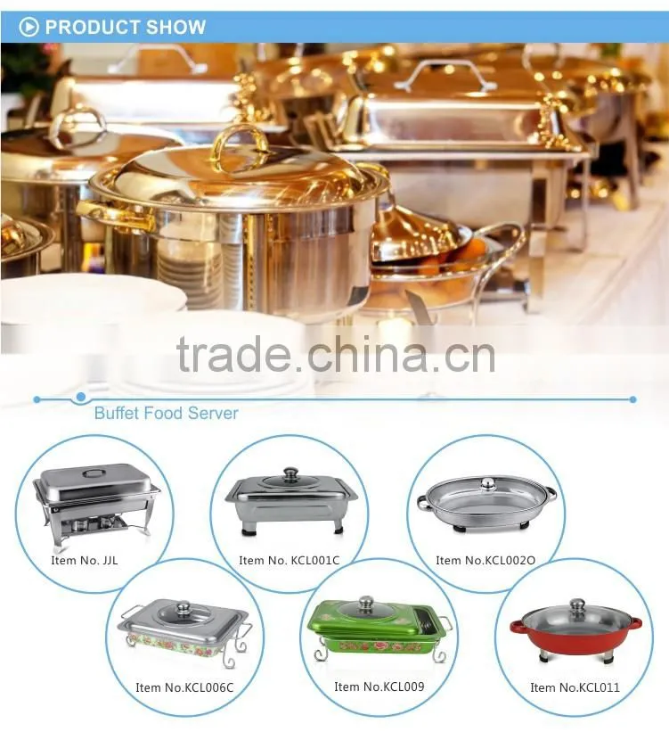 Eco-Friendly hot food warmer buffet server pans