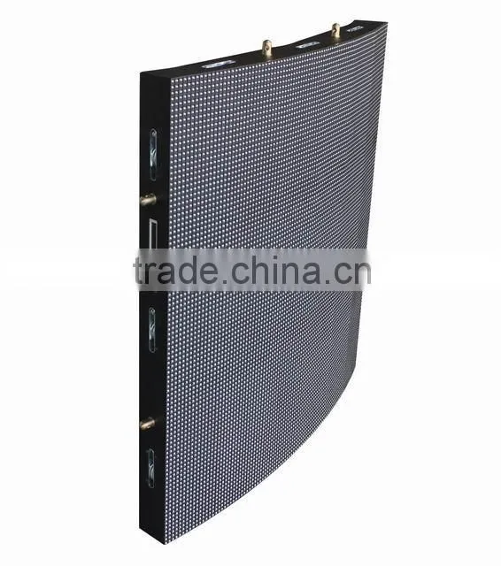 Waterproof P10 Round led display screen outdoor for shopping mall