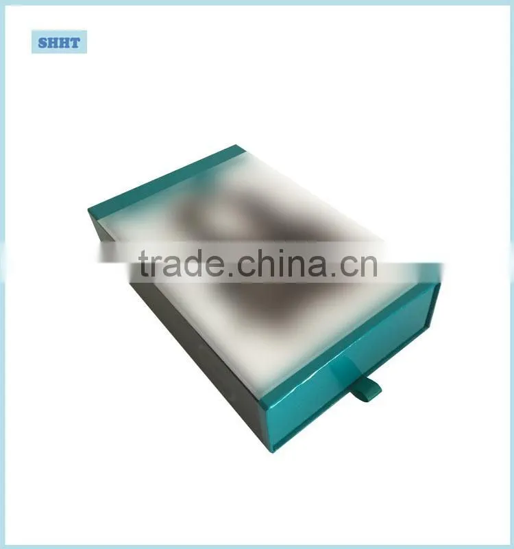 OEM elegent unique quality hair extension paper box w/ logo