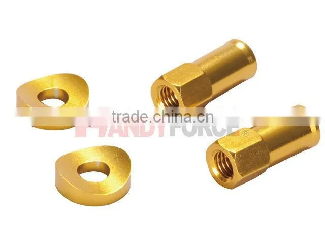 Special Tools for Motorcycles Extended Rim Lock Nut With Beveled Spacers