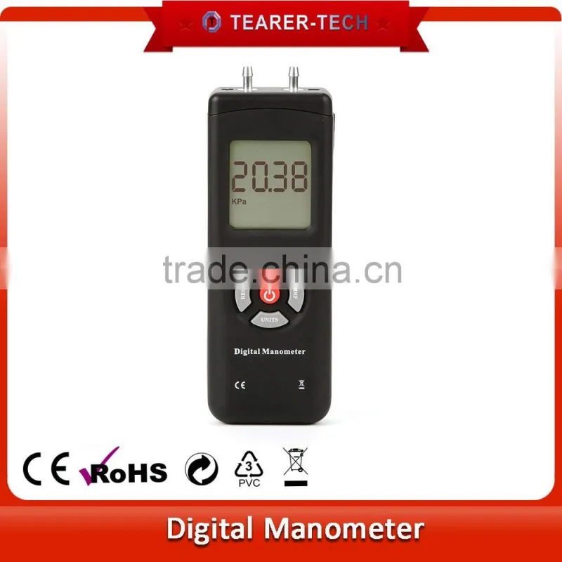 2015 Factory Supply Wholesales Air Pressure And High Pressure Portable Digital Manometer preasiure measurement TL-101