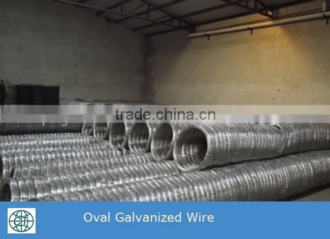 Low price high quality High carbon elliptical steel wire for farm fence