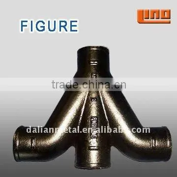butt-welding pipe fitting