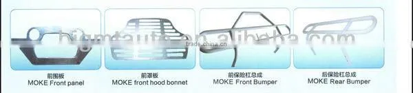 New Galvanized Classic Car Body Parts with Body Shell
