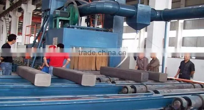 Roller conveyor H Beam Shot Blast cleaning Machines