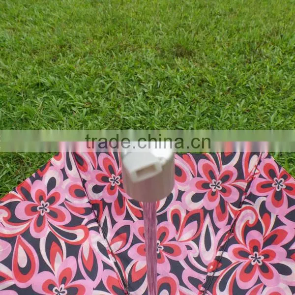 UV-proof flower lady 5-folding umbrella