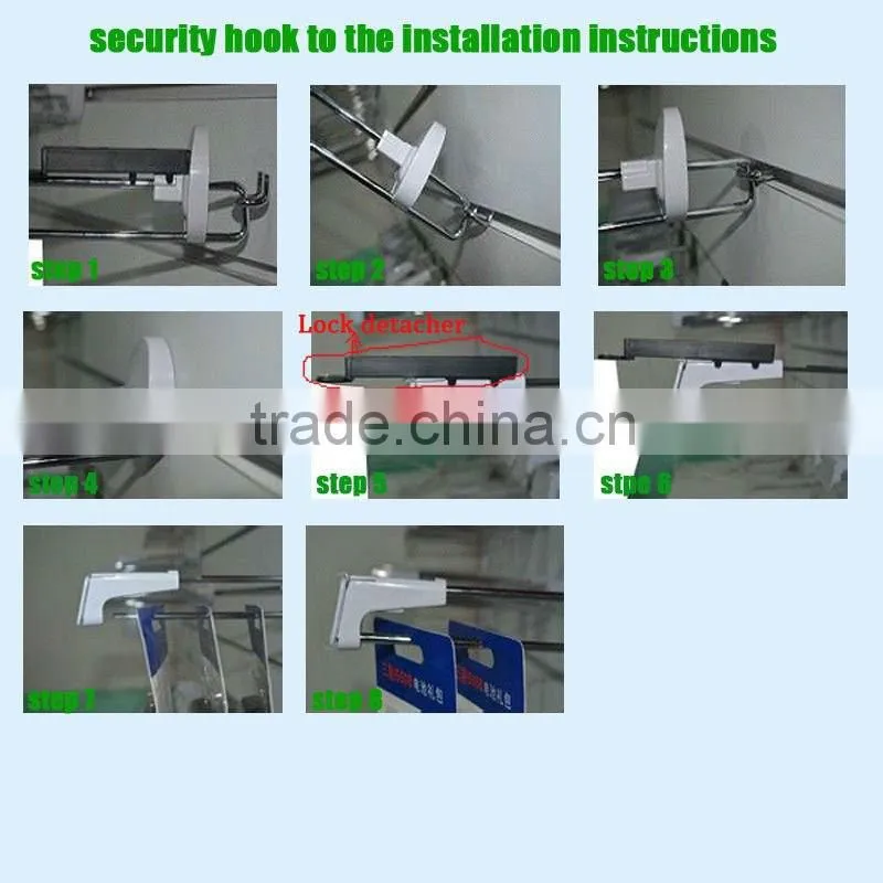Best buy/ slatwall display security hook