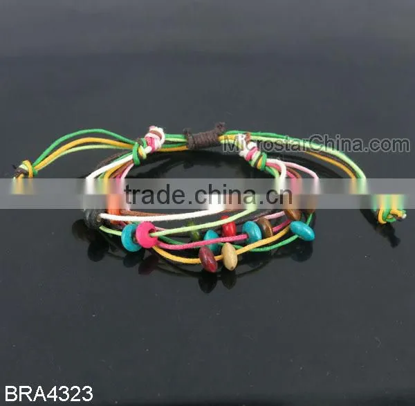 Adjustable Braided Jade Cord Devil's Red Eye Bracelet