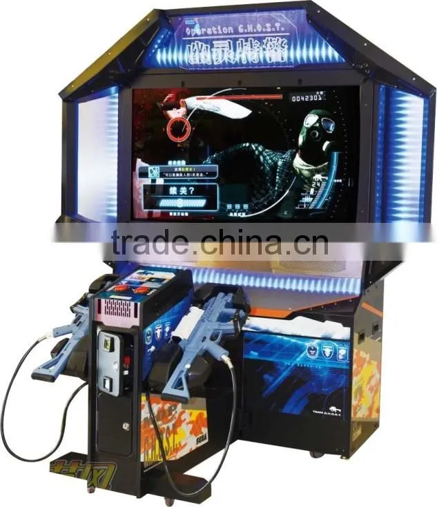 2016 Indoor simulator arcade shooting game machine for game center with high quality