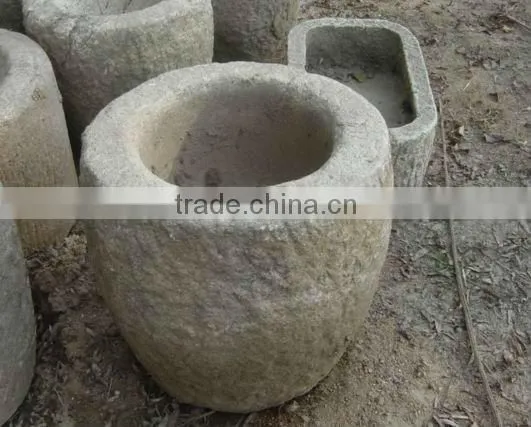 antique stone planter